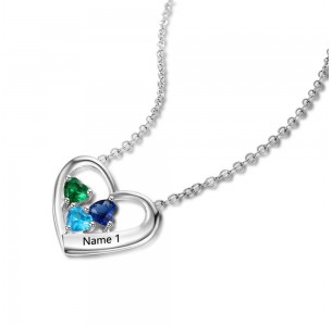 Personalized Birthstone Necklace JEWJONE101879